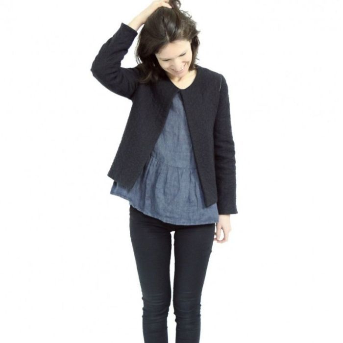 Claudie - patron Veste femme - Atelier Scammit