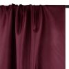 Tissu doublure viscose haute couture - bordeaux x 10 cm