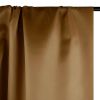 Tissu doublure viscose haute couture - camel x 10 cm