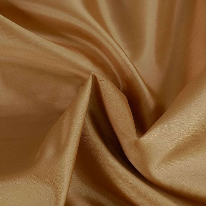 Tissu doublure viscose haute couture - camel x 10 cm