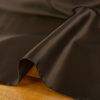 Tissu doublure viscose haute couture - marron foncé x 10 cm