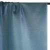 Tissu doublure viscose haute couture - bleu de gris x 10 cm