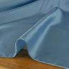Tissu doublure viscose haute couture - bleu de gris x 10 cm