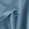Tissu doublure viscose haute couture - bleu de gris x 10 cm