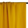 Tissu sweat molleton uni - jaune x 10 cm