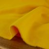 Tissu sweat molleton uni - jaune x 10 cm