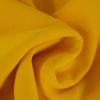 Tissu sweat molleton uni - jaune x 10 cm
