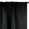 Tissu doublure viscose haute couture - noir x 10 cm