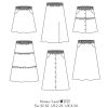 Lagune - patron jupe femme - Atelier Scammit