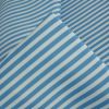 Tissu short de bain déperlant rayures - bleu ciel x 10 cm