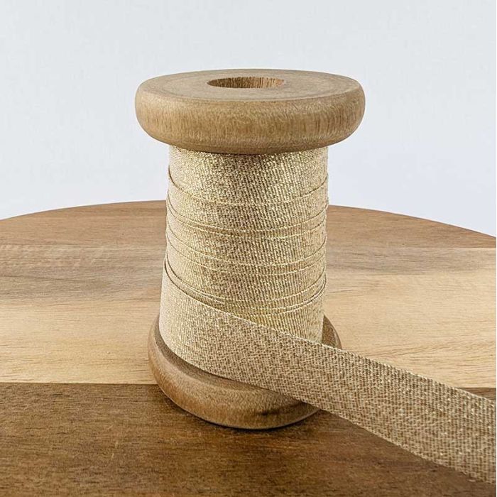 Biais lamé 20 mm x 10 cm 