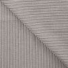 Tissu seersucker rayures blanc - noir x 10 cm