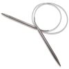 Aiguilles à tricoter circulaires fixes acier