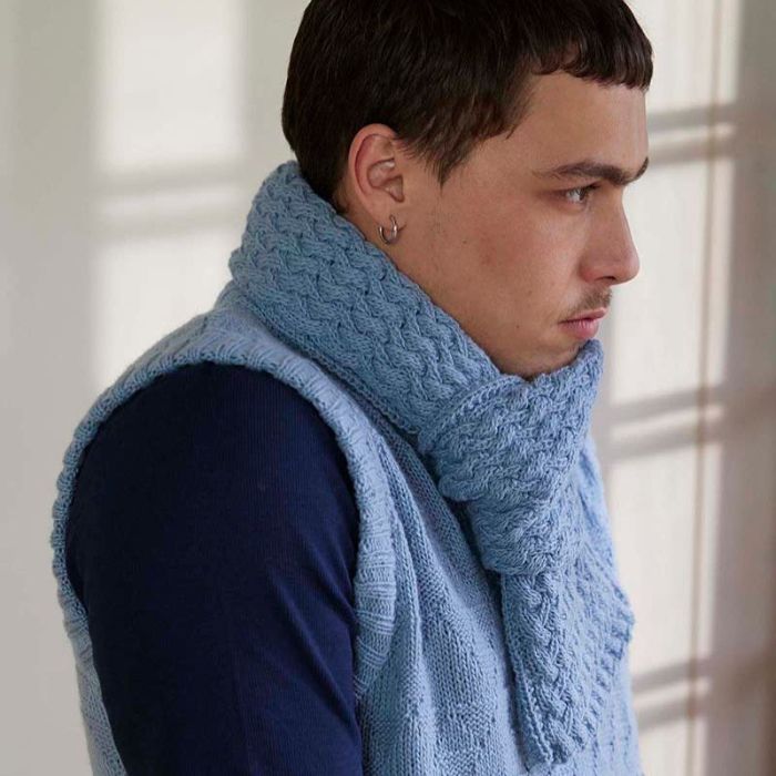 Kit Tricot Echarpe Polina - Lang Yarns