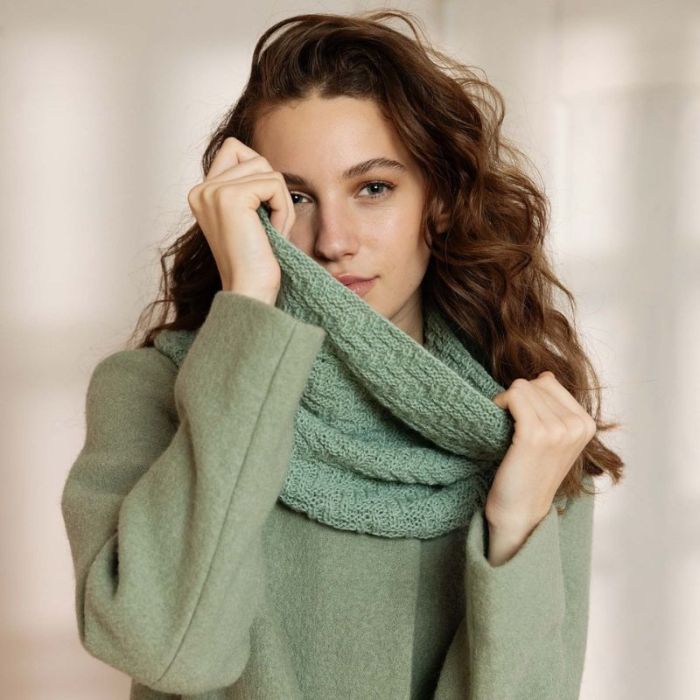 Kit Tricot Snood Brionna - Lang Yarns