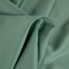 Tissu satin coton uni - vert eucalyptus x 10 cm
