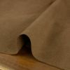 Tissu canvas épais coton lavé - marron x 10 cm