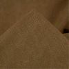 Tissu canvas épais coton lavé - marron x 10 cm