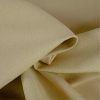 Tissu canvas épais coton lavé - écru x 10 cm