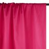 Tissu popeline coton - rose fuchsia x 10 cm