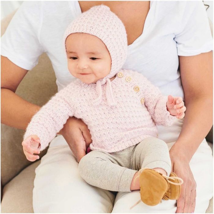 Kit tricot pull bébé modèle 04 Rico Baby 038 - Rico design