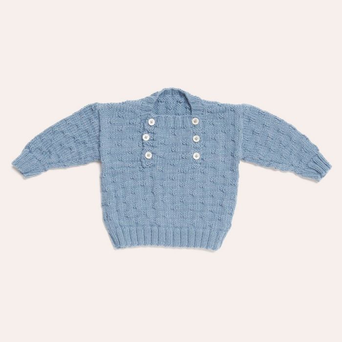 Kit tricot pullover bébé modèle 05 Rico Baby 038 - Rico design