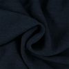 Tissu viscose lin - bleu marine x 10 cm