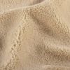 Tissu fausse fourrure Teddy mouton - beige x 10 cm