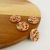Bouton en bois chiens 25 mm