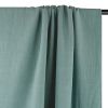 Tissu viscose lin - vert de gris x 10 cm