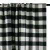 Tissu flanelle coton carreaux haute couture - noir x 10 cm