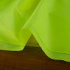 Tissu doublure imperméable haute couture - jaune fluo x 10 cm