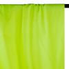 Tissu doublure imperméable haute couture - jaune fluo x 10 cm