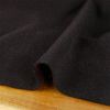 Tissu drap de laine poils haute couture - noir et rouge x 10 cm