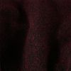 Tissu drap de laine poils haute couture - noir et rouge x 10 cm