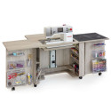 Duo - Meuble de couture et rangement