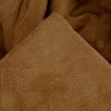 Tissu matelassé velours fausse fourrure - marron camel x 10 cm