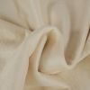 Tissu suédine envers sherpa fausse fourrure - écru x 10 cm