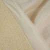 Tissu suédine envers sherpa fausse fourrure - écru x 10 cm