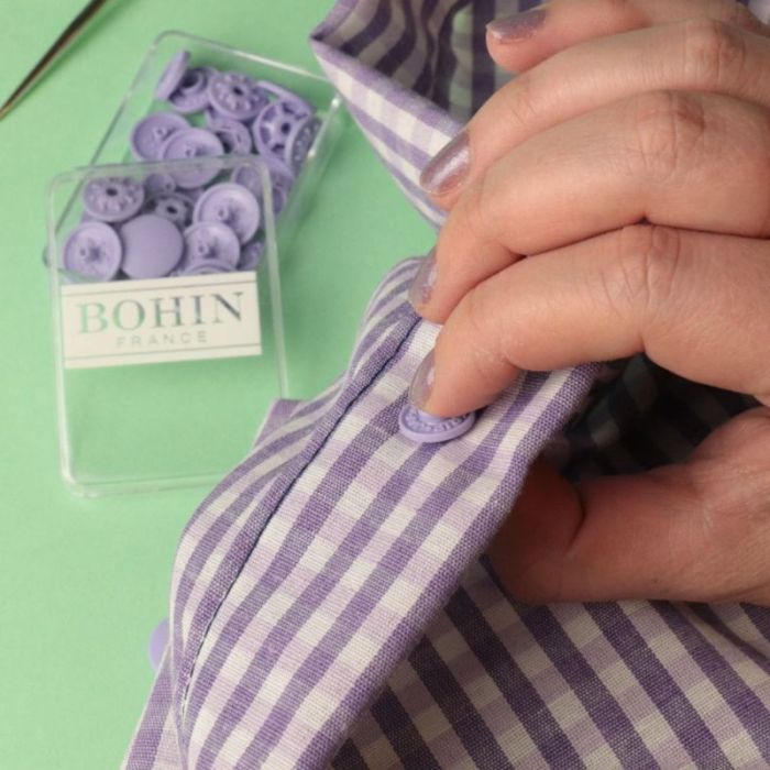 Boutons pression magiques plastique 13 mm - Bohin