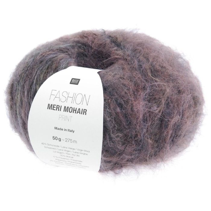 Fashion Meri Mohair Print - Rico Design