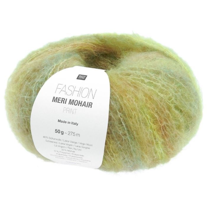 Fashion Meri Mohair Print - Rico Design