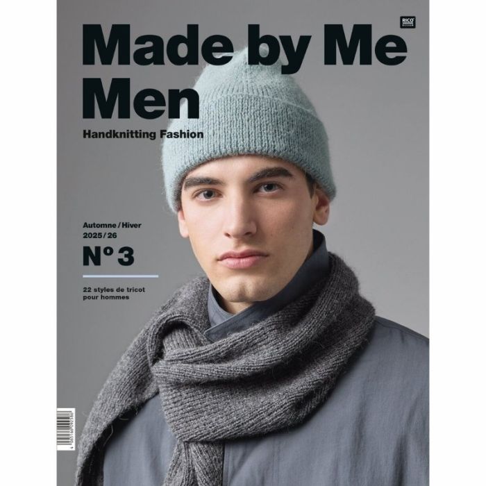 Made by Me Men n°3 automne-hiver 2025 - Rico Design