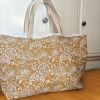 Kit couture cabas l’Indispensable fleurs indiennes - L'Atelier