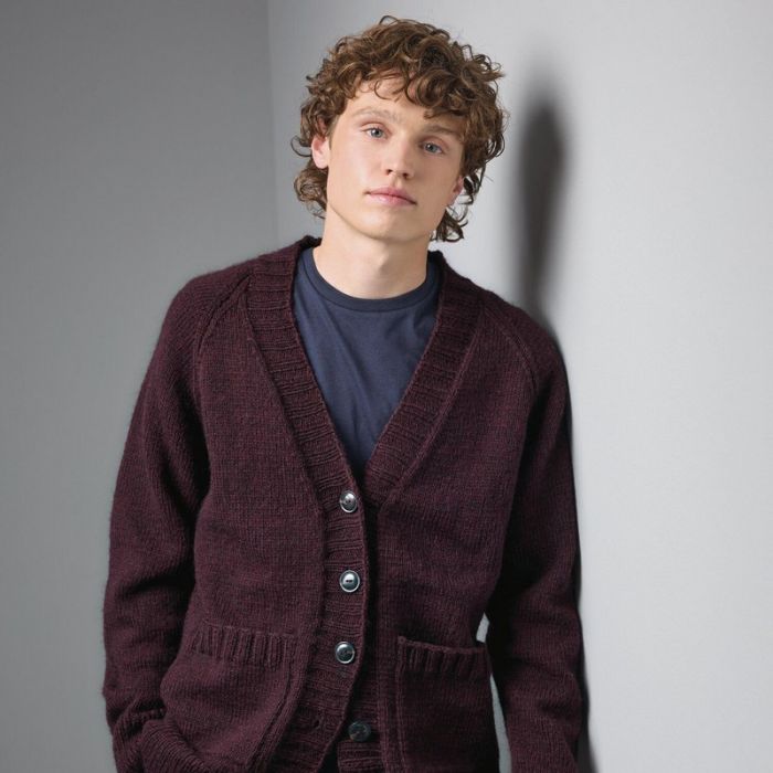 Kit tricot gilet homme modèle 16 Made by me Men 3 - Rico design