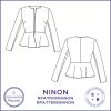 Ninon - Patron veste femme - Coralie Bijasson