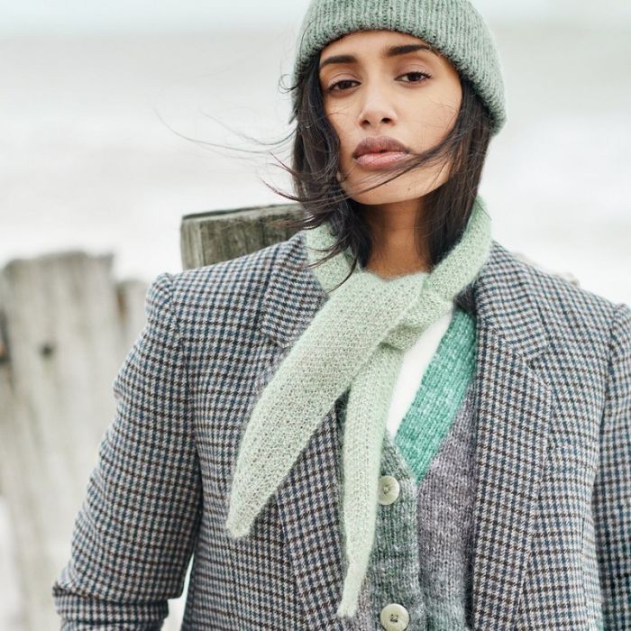 Kit tricot mini-écharpe modèle 03 Lovewool 21 - Rico design