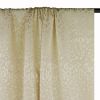 Tissu jacquard viscose léopard - écru x 10 cm