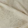 Tissu jacquard viscose léopard - écru x 10 cm