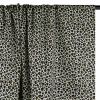 Tissu velours milleraies léopard - écru x 10 cm